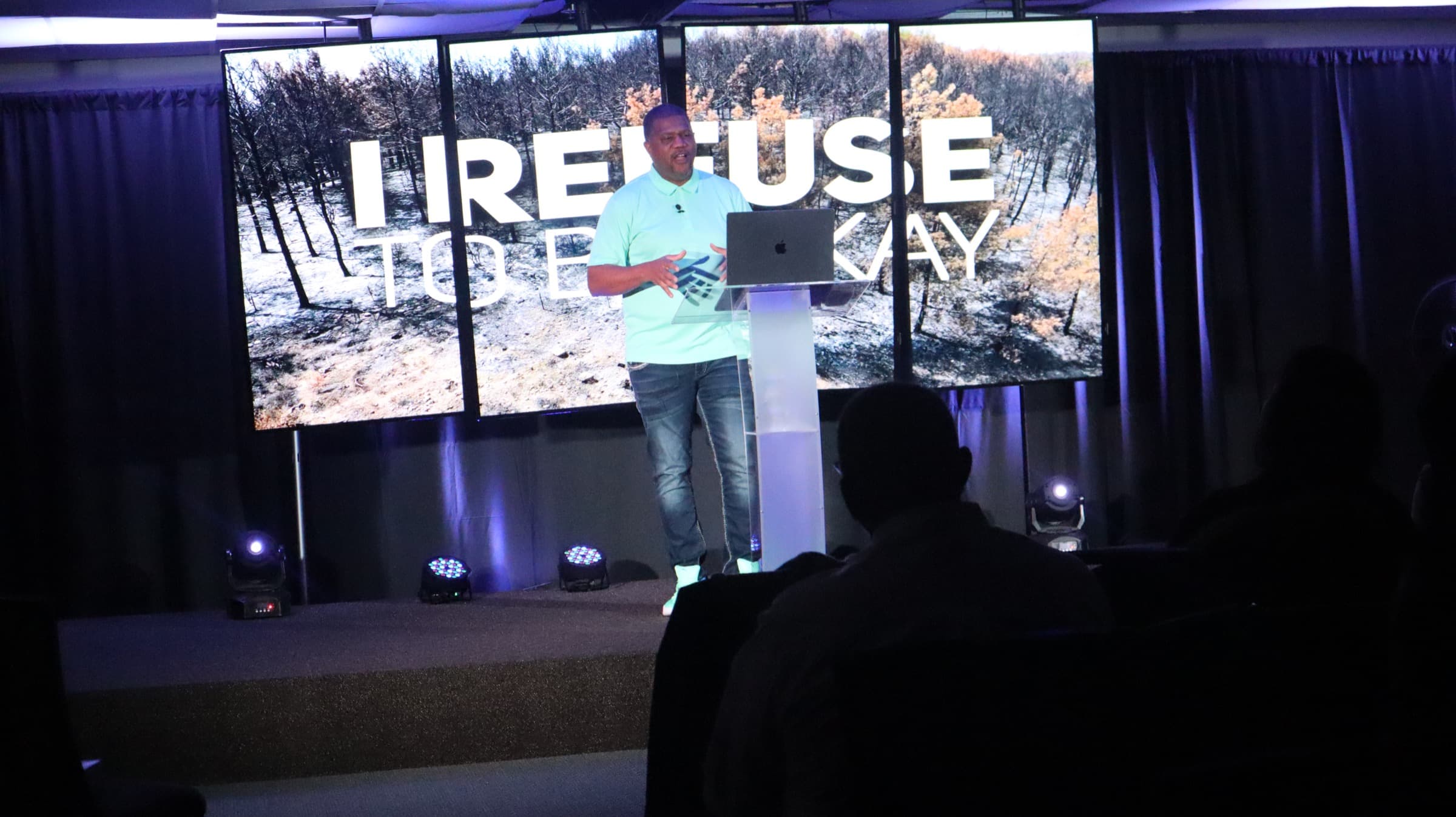 Pastor Shawn Broadnax teaching at TACA Church