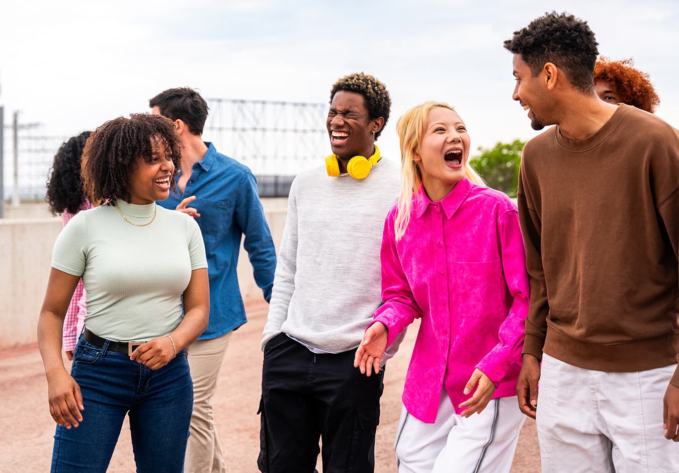 Young adults building community together