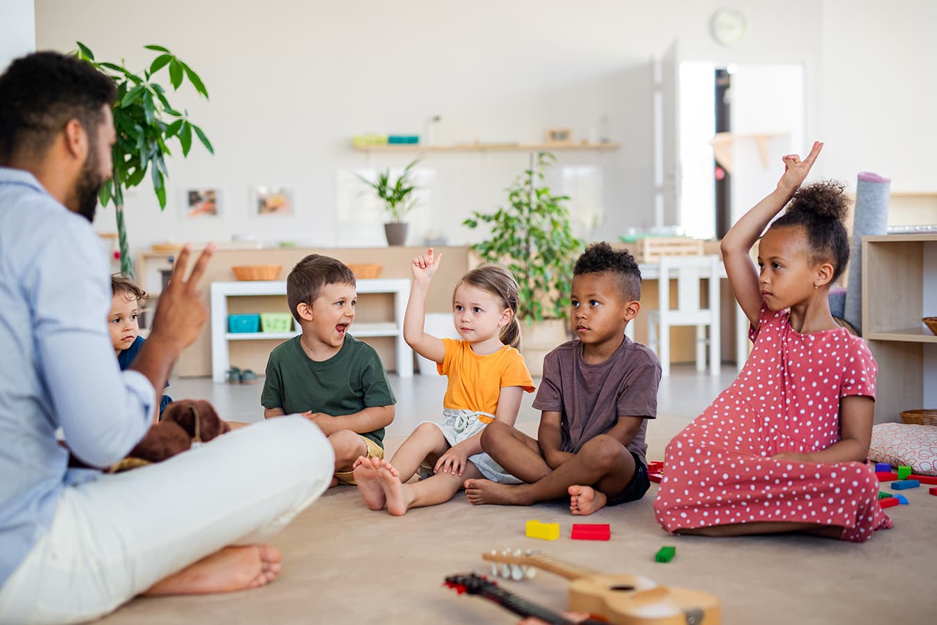 Young children learning together
